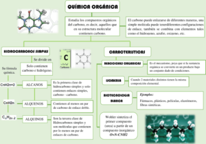 Mapa conceptual de la Química Orgánica