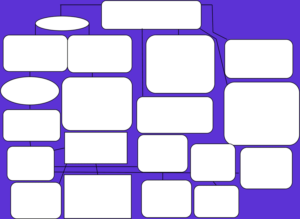 Plantilla de mapa conceptual en PowerPoint 10